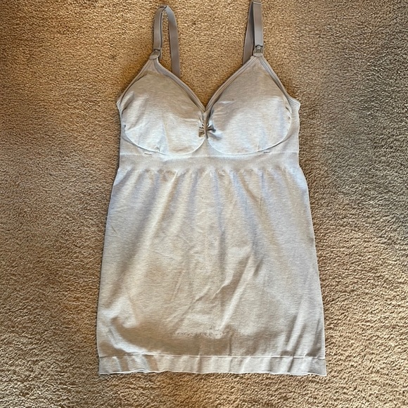 Bravado! Basics Nursing Tank Top Grey - Picture 1 of 5